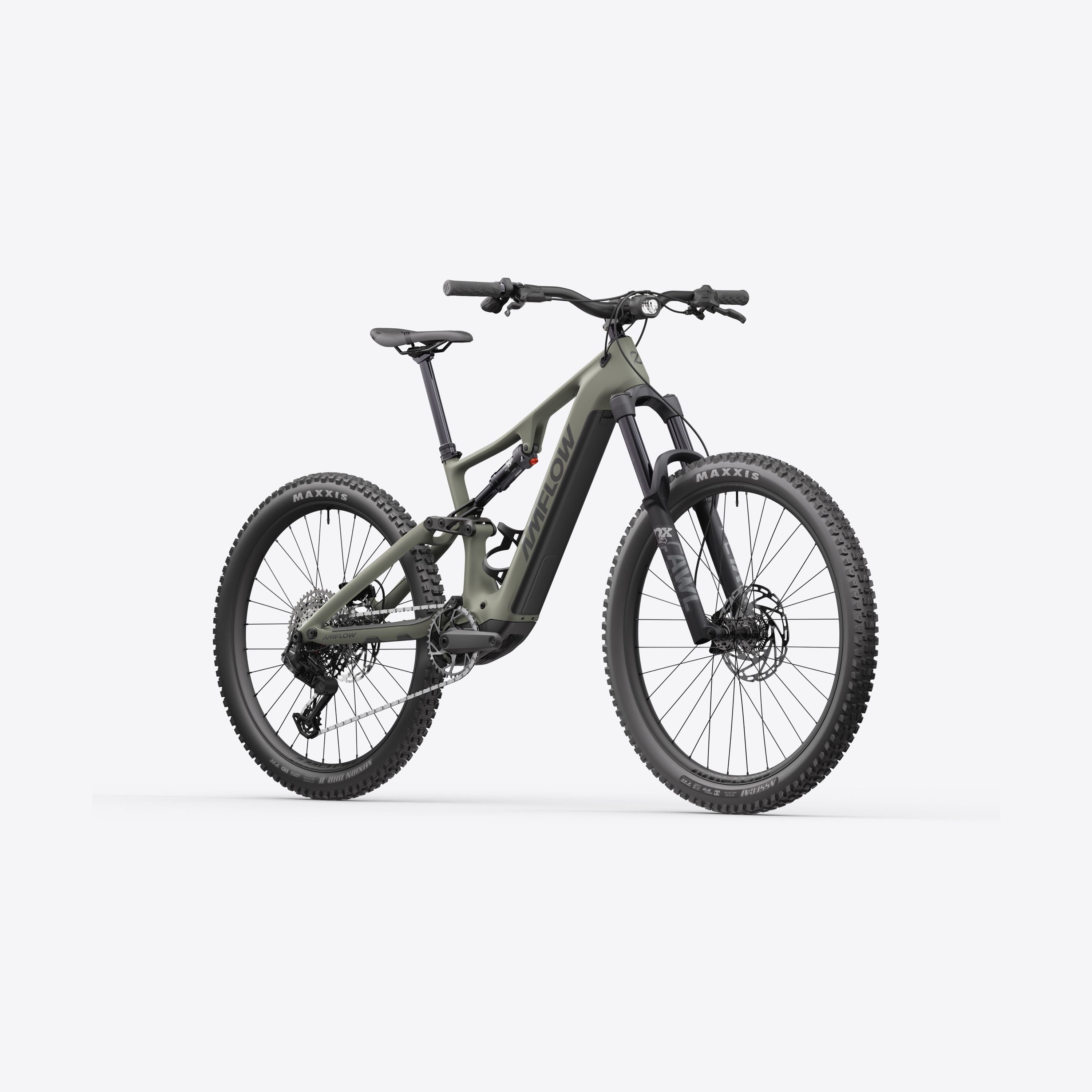 Amflow PR Carbon EU 800Wh Battery Mullet Verde Musgo #2