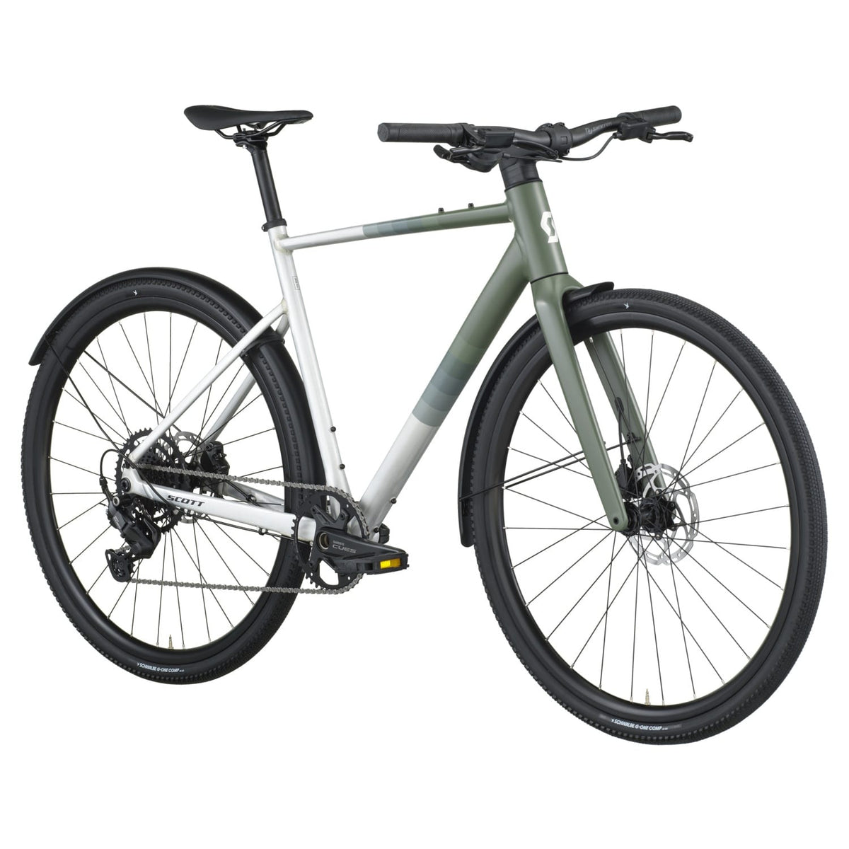 Scott Metrix 30 EQ 2026 Alloy Silver/Wenge Green