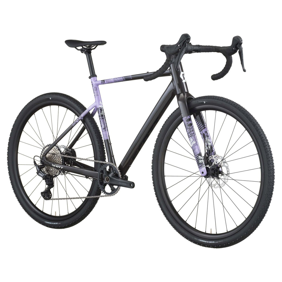 Scott Speedster Gravel 10 2026 Carbon Black/Tulip Purple