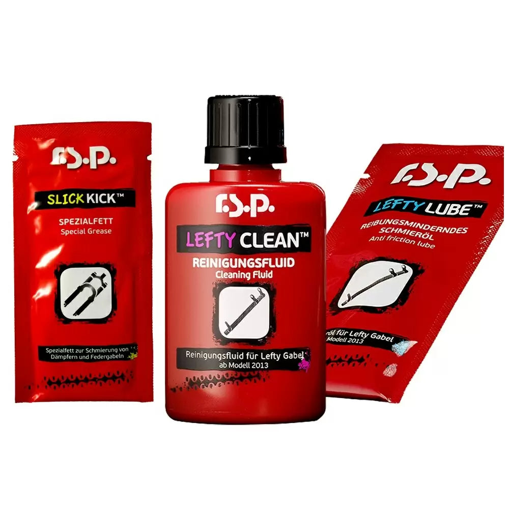 Kit Limpieza Lubricación Cannondale Lefty Delta 10uds Negro