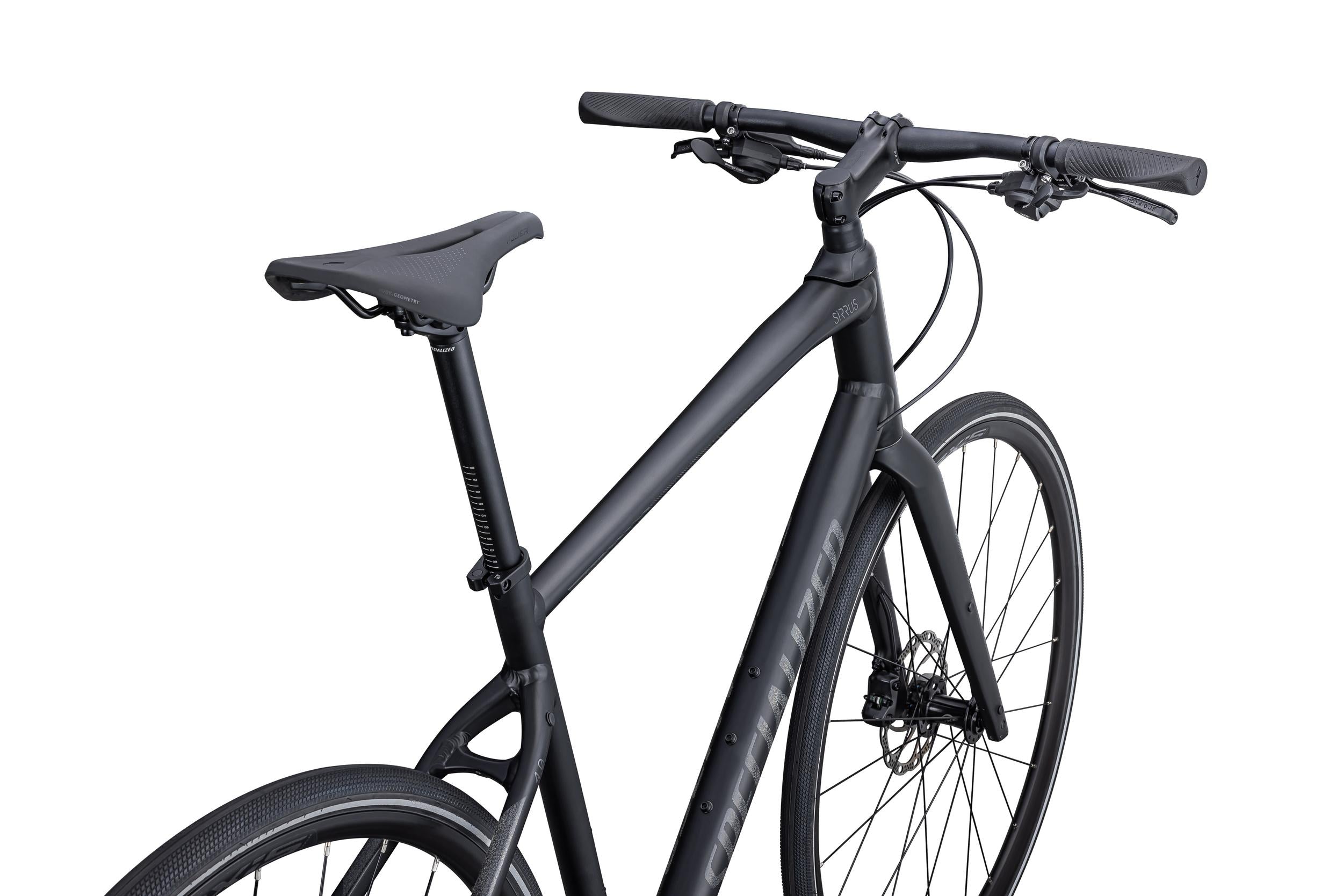 Bicicletas Urbanas Specialized Sirrus 4.0 Satin Black/Smoke/Black Reflective #4
