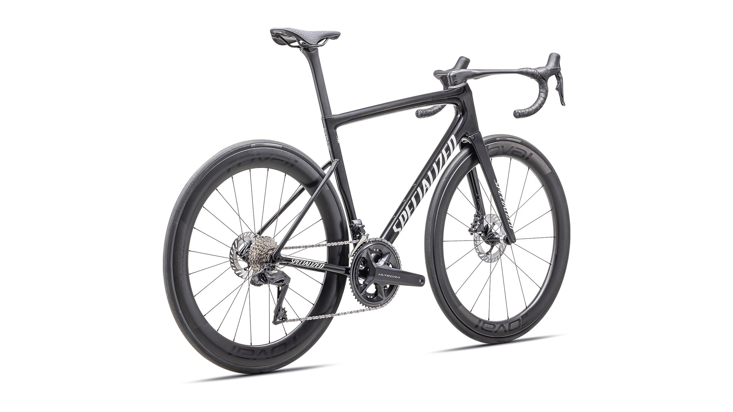 Bicicletas Carretera Tarmac SL8 Pro Ultegra Di2 Specialized 2025 Gloss Carbon/Metallic White Silver #3