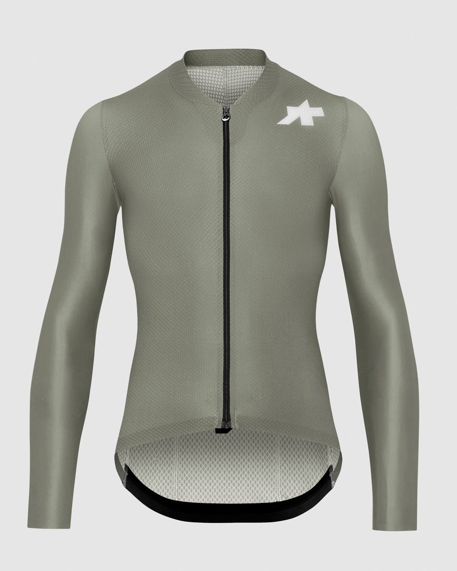 Maillot Manga Larga Assos Mille GT S11 Hombre Evo Edge Green
