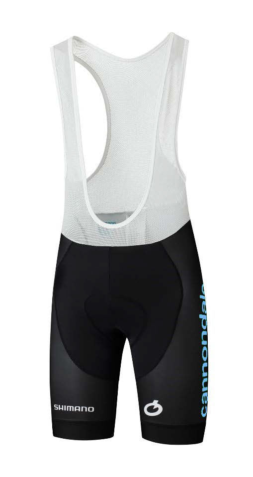 Culote Tirantes Réplica Equipo Cannondale Negro/Azul