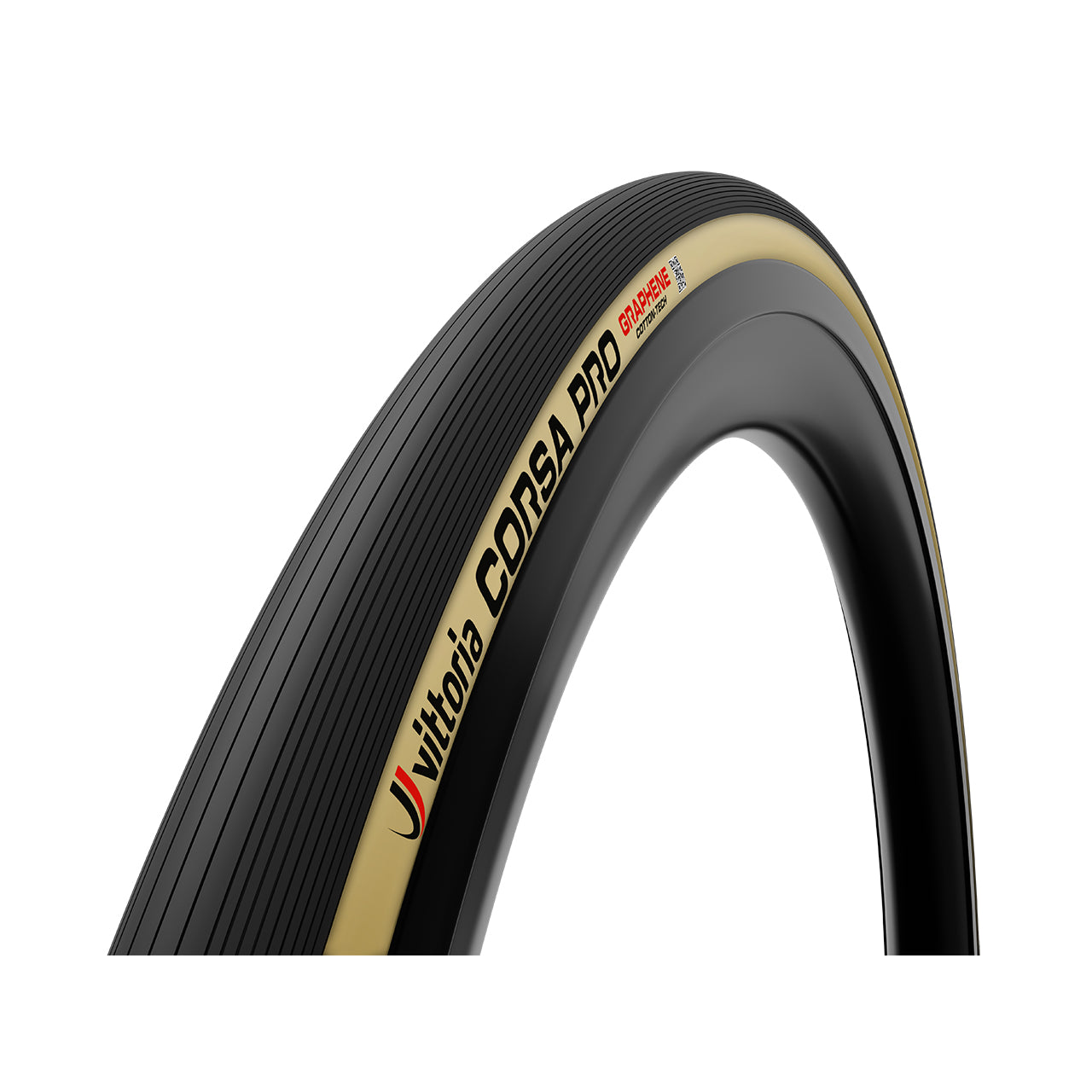 Cubierta Vittoria Carretera Corsa PRO TLR G2 Llanta Ancha Marrón/Negro #2