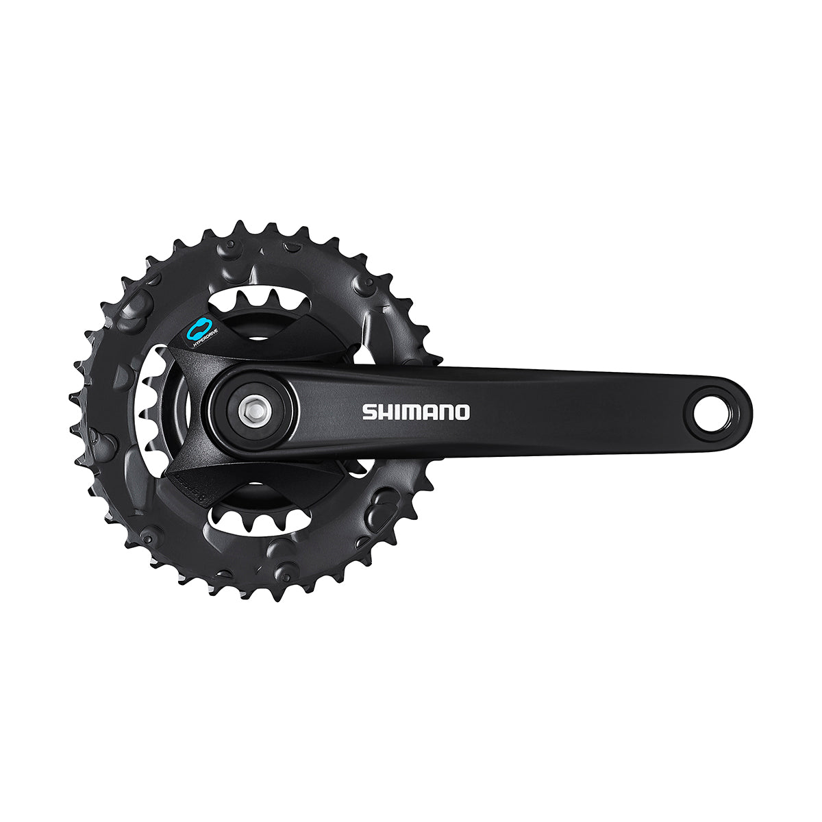 Juego Bielas/Platos Shimano FC-M315-B2 Square 36/22d 7/8v Pedalier Negro