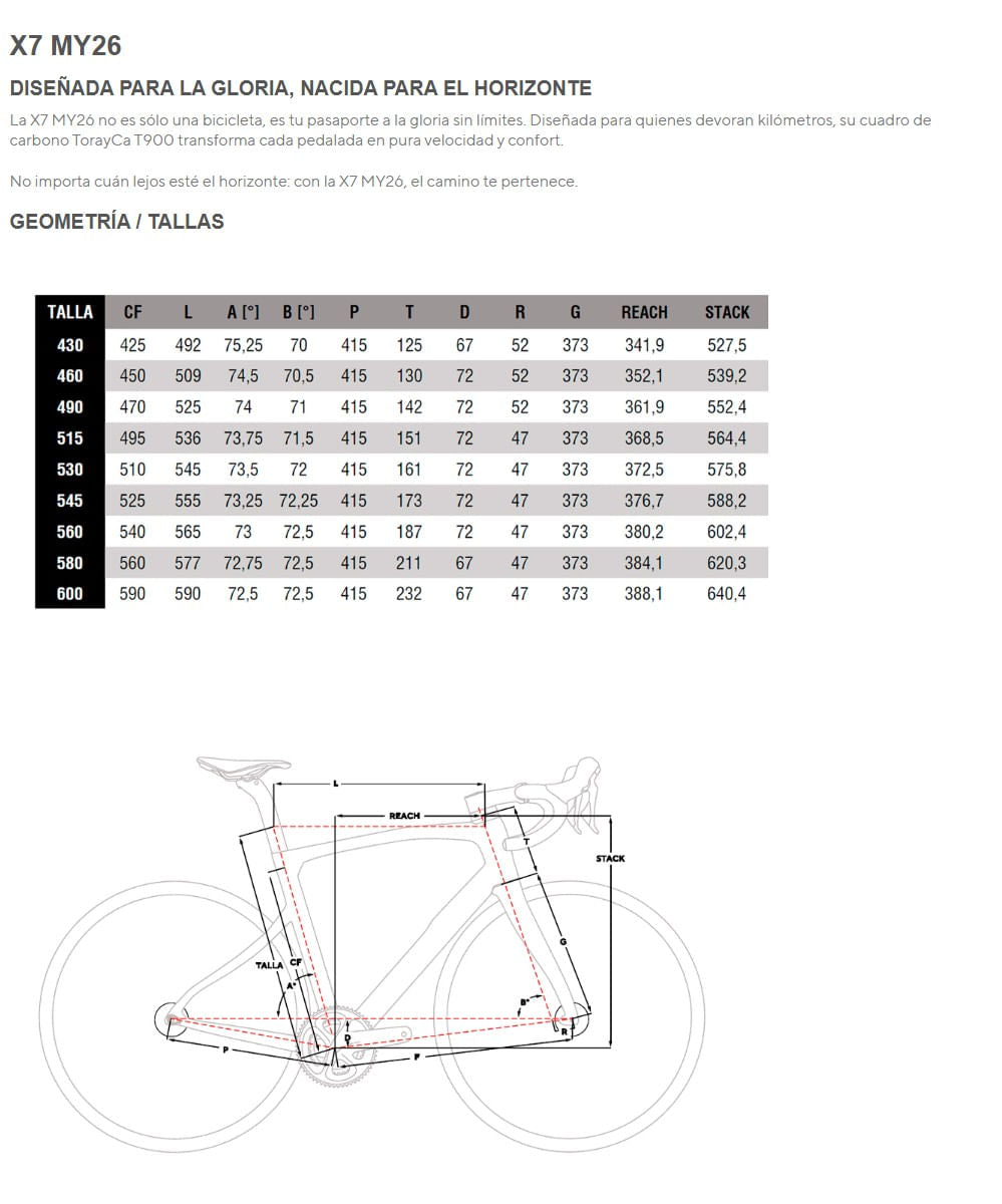 Pinarello X7 Ultegra Di2 2x12v Fulcrum Racing 800 2026 G260 Xpeed Saturn Silver #5