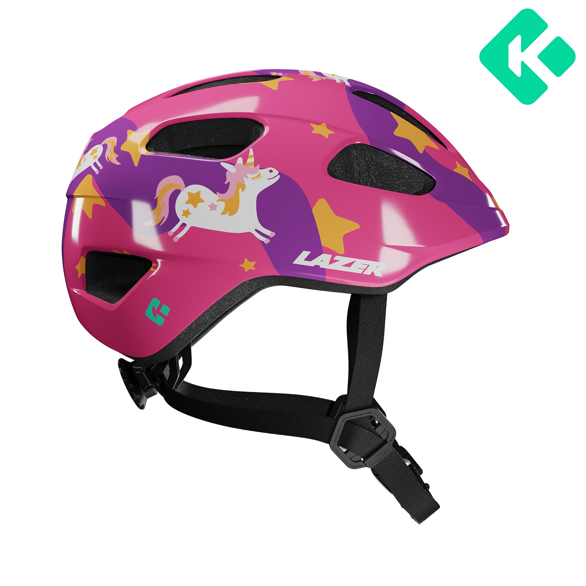 Casco Lazer Pnut 2.0 KC CE-CPSC Niño Purple Pony