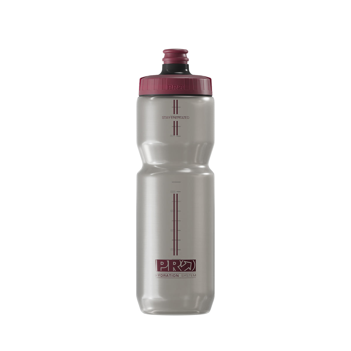 Bidón PRO Performance 800 Autoflow 800ml Transparente Claro/Rojo #2