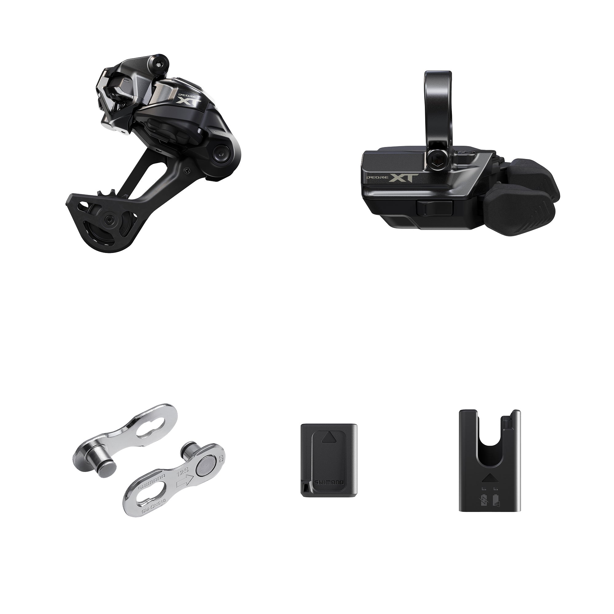 Kit Actualización Cambio Trasero Shimano XT Di2 RD-M8250-UPG-KIT SGS Abrazadera Negro #2