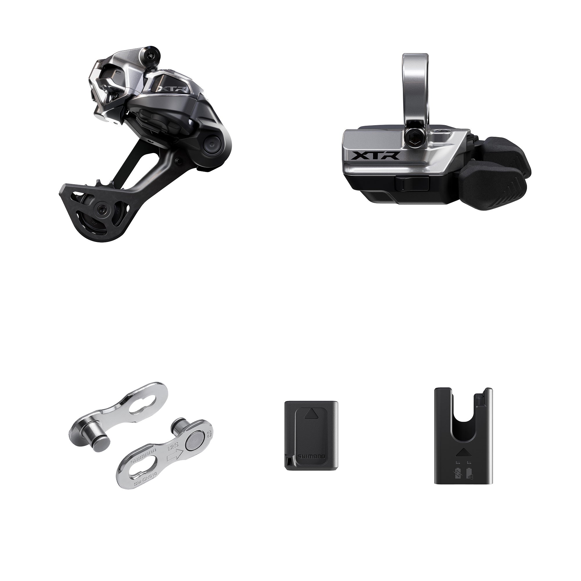 Kit Actualización Cambio Trasero Shimano XTR Di2 RD-M9250-UPG-KIT SGS Abrazadera Negro #2