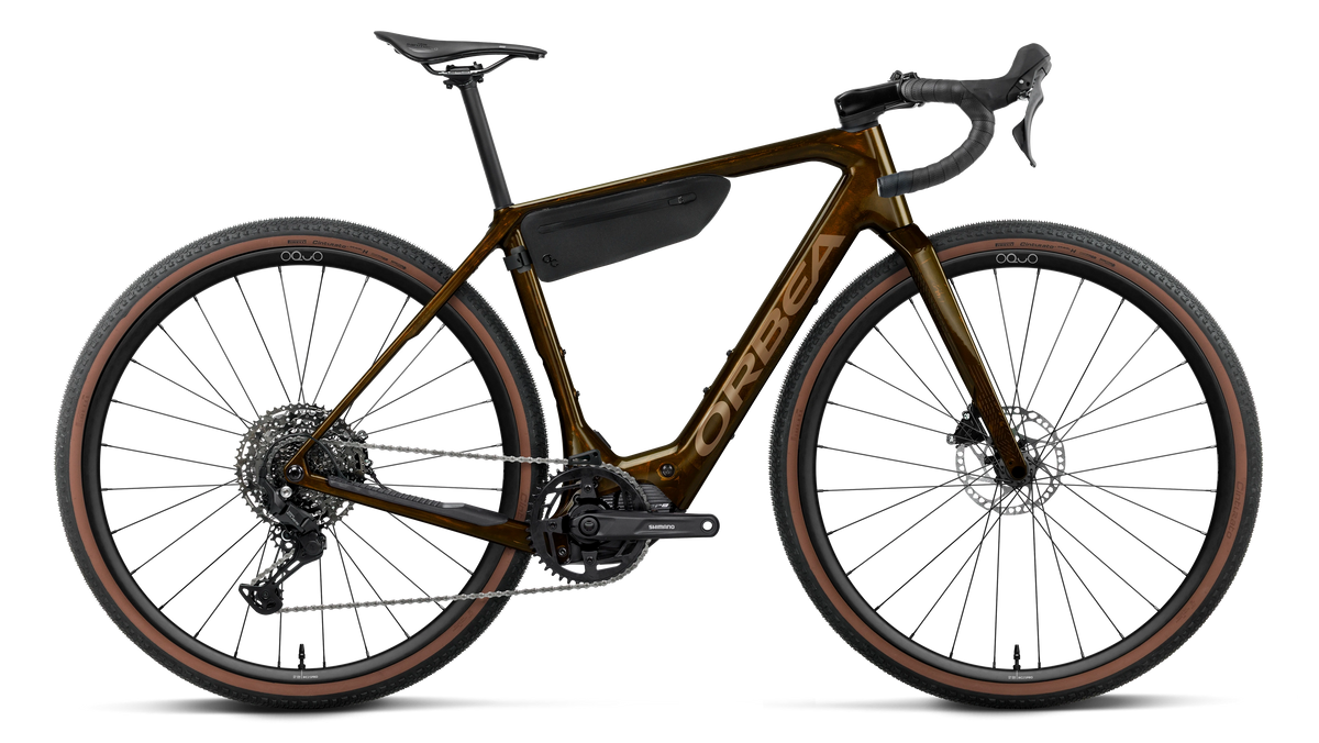 Orbea Denna M40 2027 Caramel Carbon View/Golden Sand Gloss
