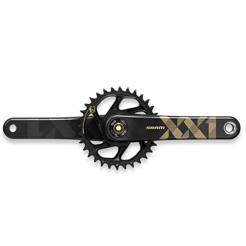 Juego Bielas/Plato Sram Eagle XX1 Dub Boost 148 34d 12v 170mm Negro/Dorado