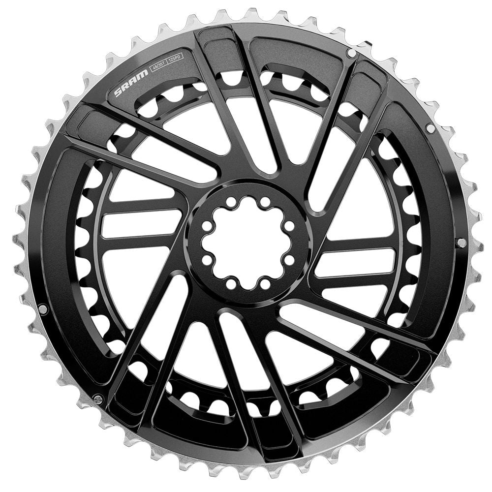 Juego Platos Sram ForceE1 Direct Mount Aluminio Negro
