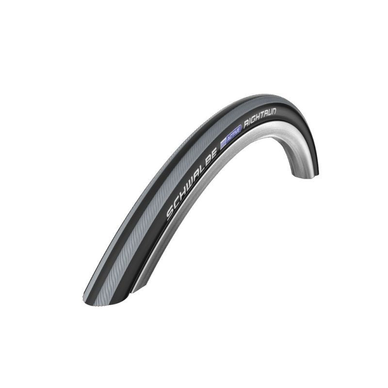 Cubierta Schwalbe Rightrun 20x1.00 K-Guard HS387 Liteskin Active Black´N´Roll Rigida Lineas Gris