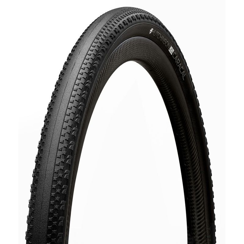 Neumático Gravel Hutchinson Caracal Hardskin Tubeless Ready Plegable Negro