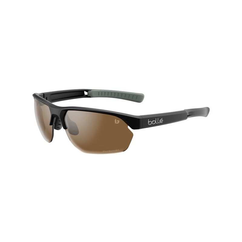 Gafas Sol Bolle Victus Negro Mate Lente Phantom Marron Fotocromatica