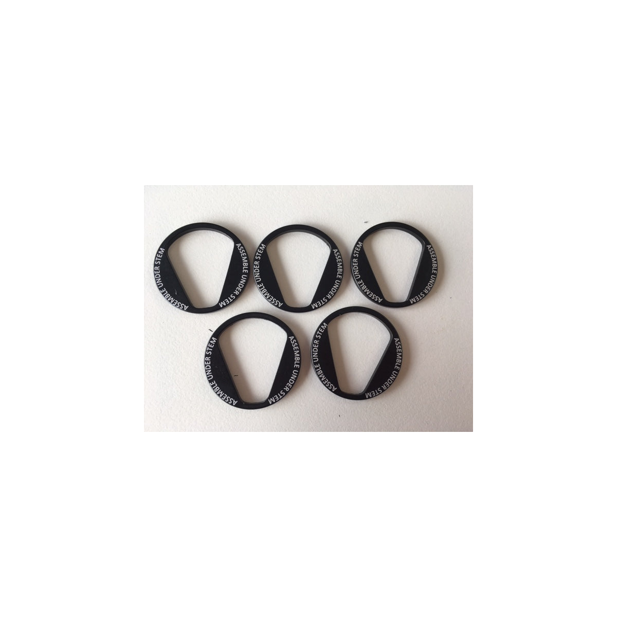 Kit Espaciadores Precarga Potencia Cannondale Delta Negro