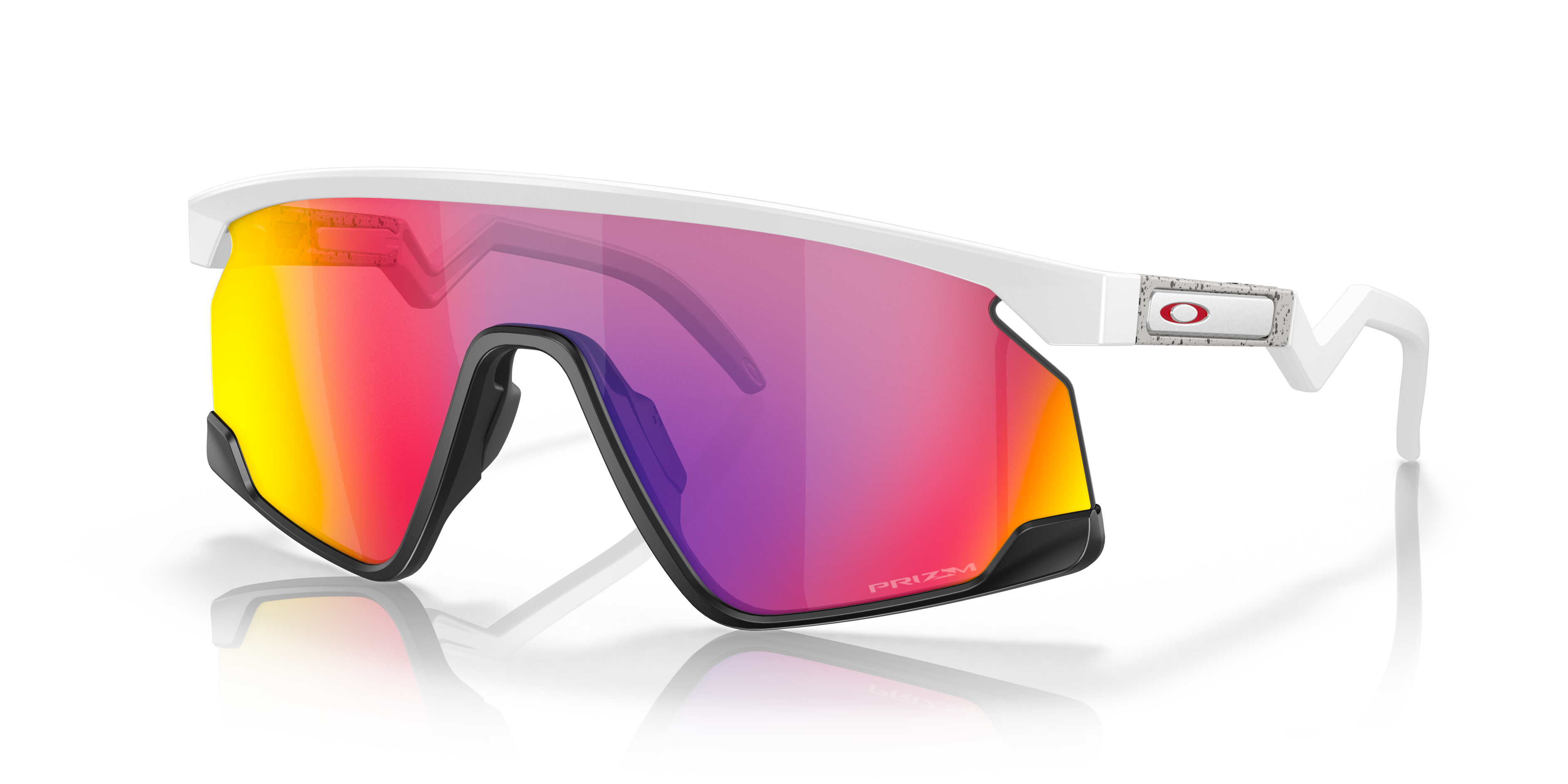 BXTR Gafas de Sol Oakley Blanco Mate Negro Mate Lente Prizm Road