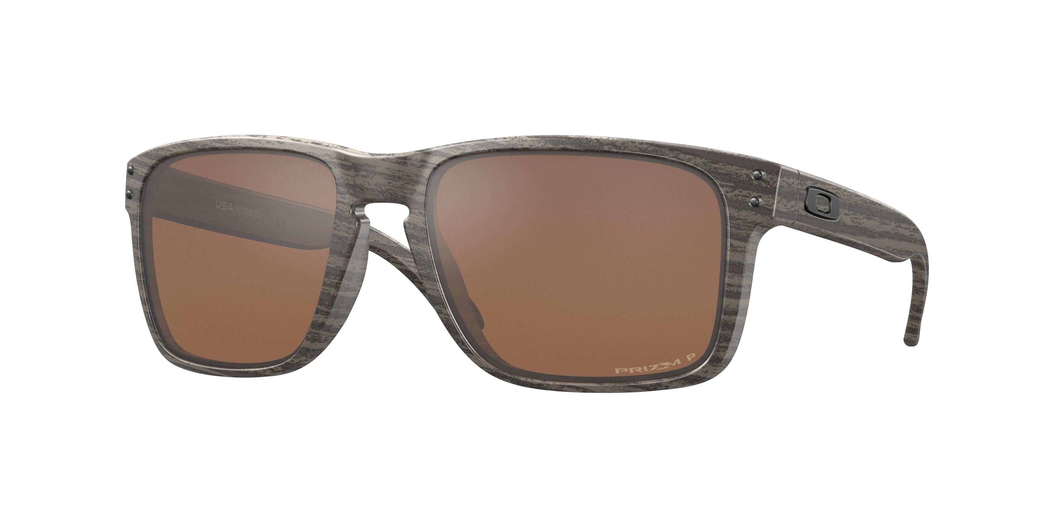 Gafas Sol Oakley Holbrook XL Woodgrain Lente Prizm Tungsten Polarized