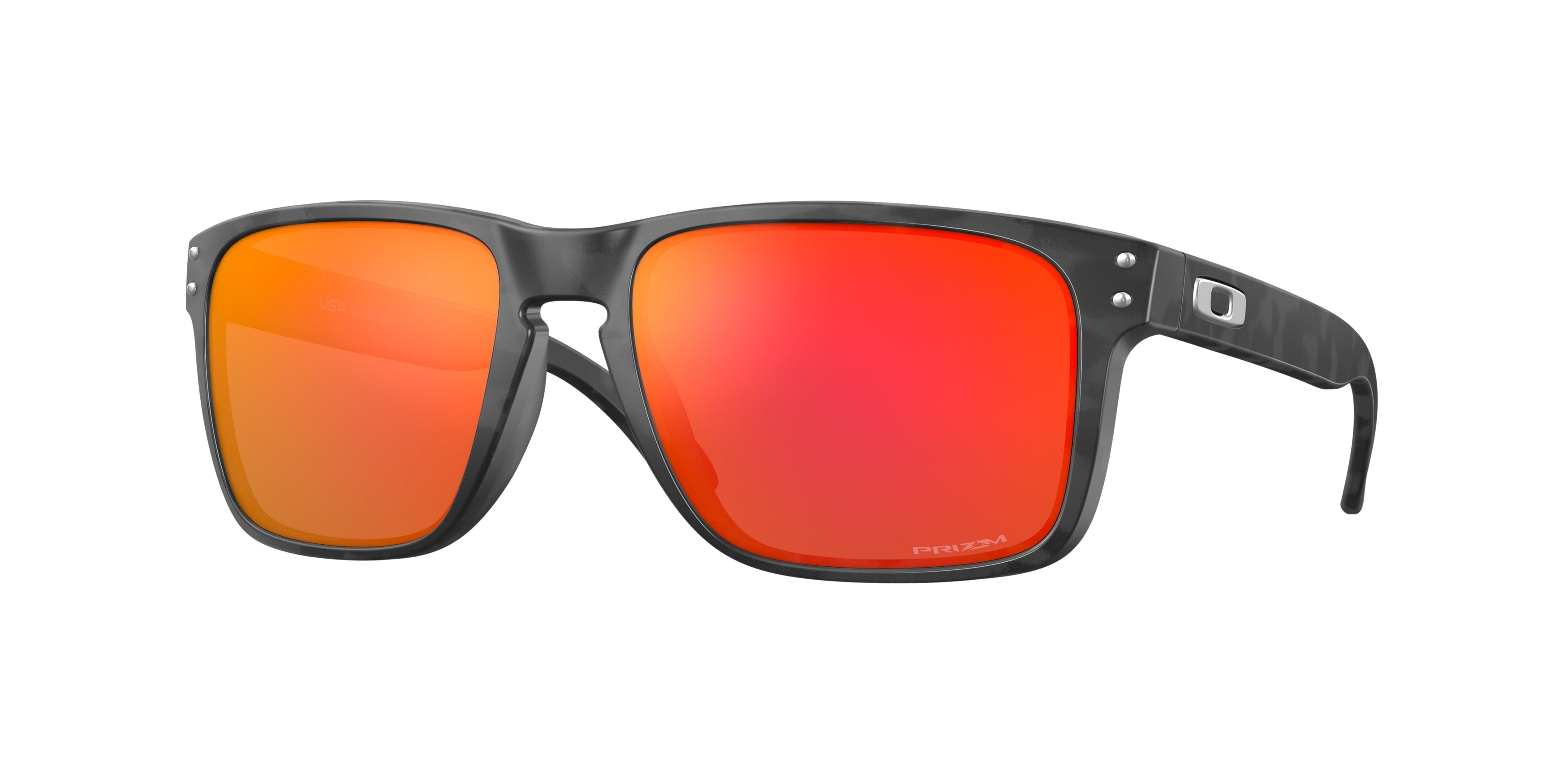 Gafas Sol Oakley Holbrook XL Matte Black Camo Lente Prizm Ruby