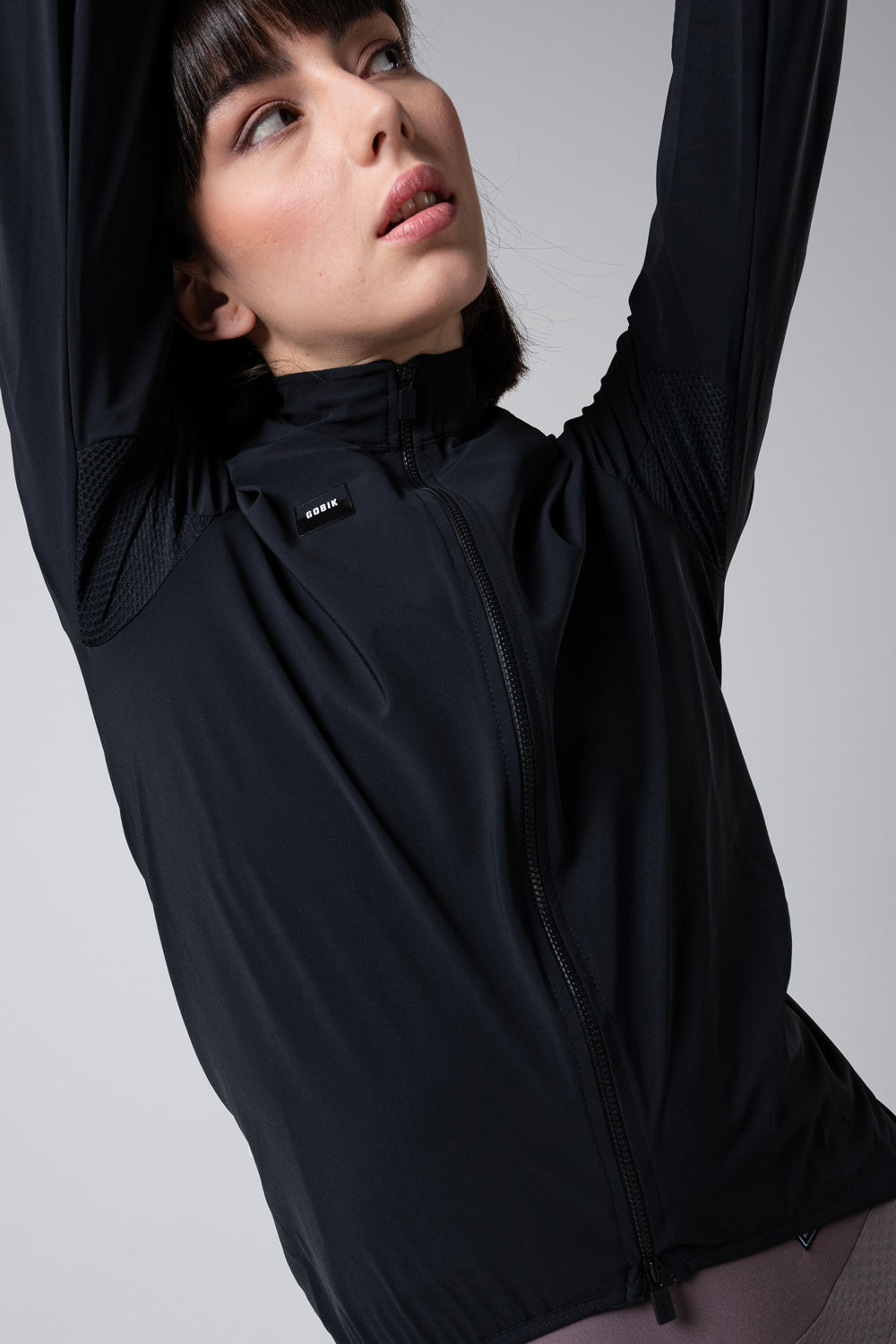 Chaqueta Impermeable Selkie Gobik Unisex Ink Black #4