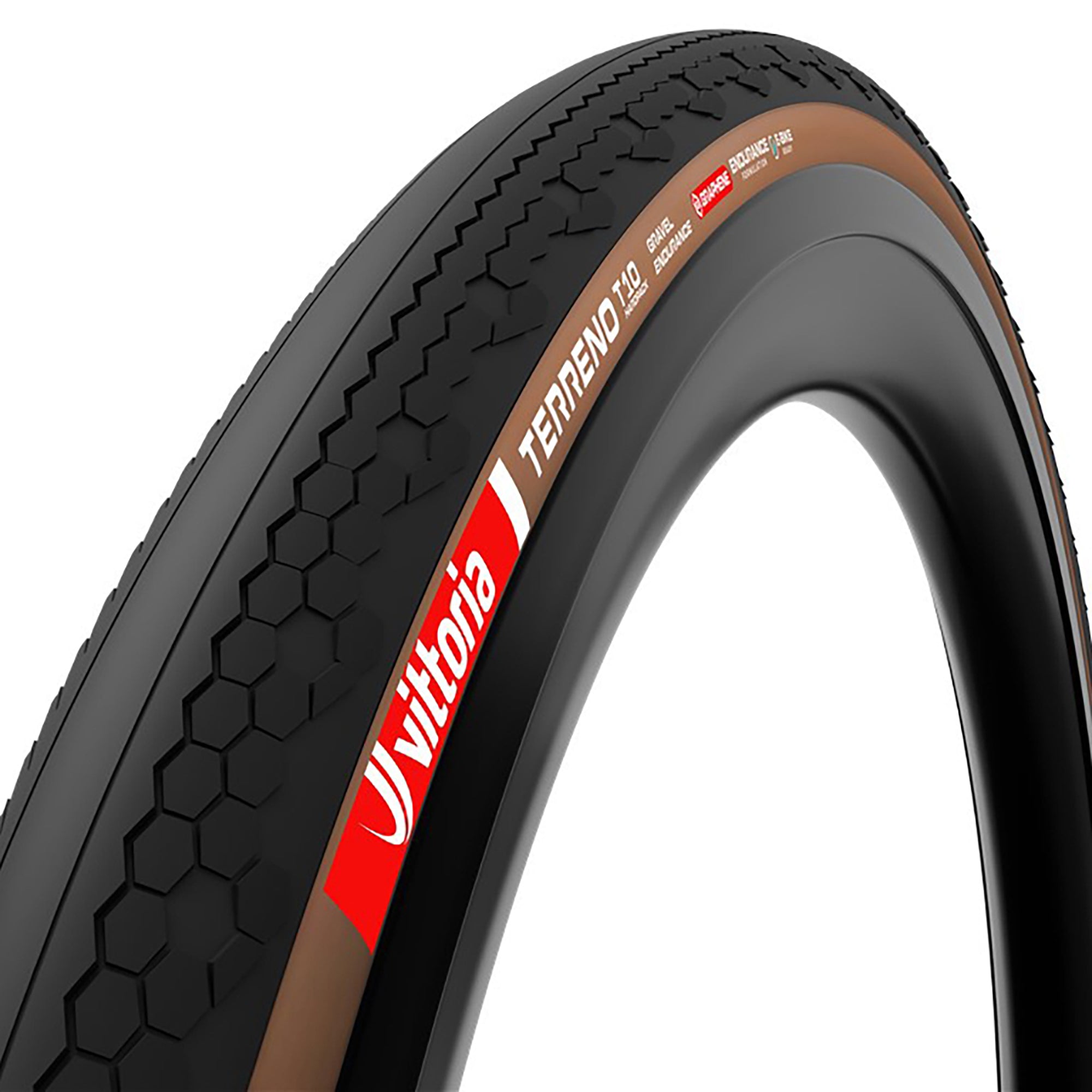 Cubierta Vittoria Gravel Terreno T10 TLR G2 Marrón #2
