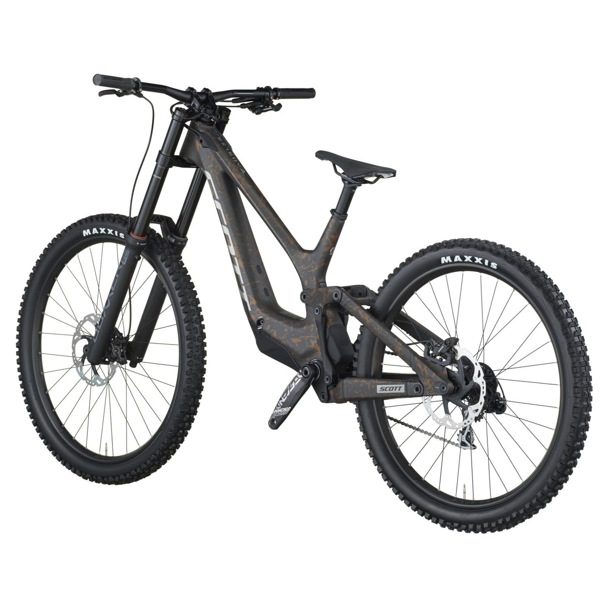 Scott Gambler 10 2026 Carbon Black/Crackle Bronze #3