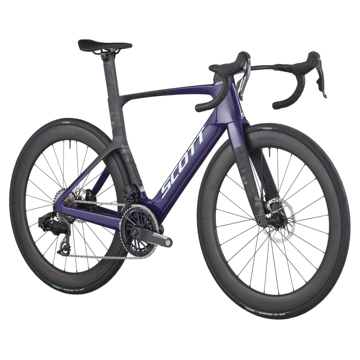 Scott Foil RC Team (tw) 2026 Grape Purple/Carbon Black