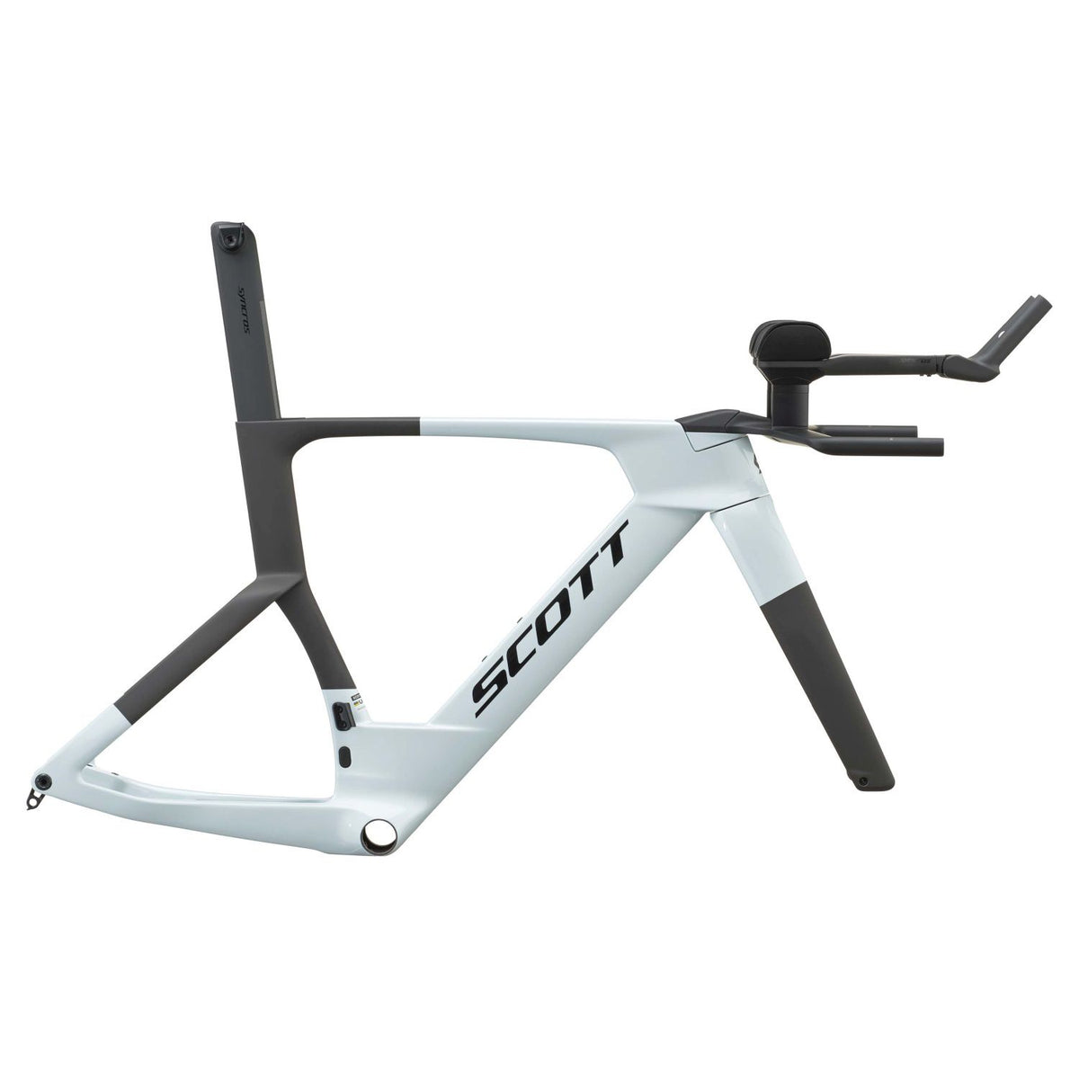 Cuadro Scott Plasma RC TT 2027 Cumulus White/Carbon Black #2