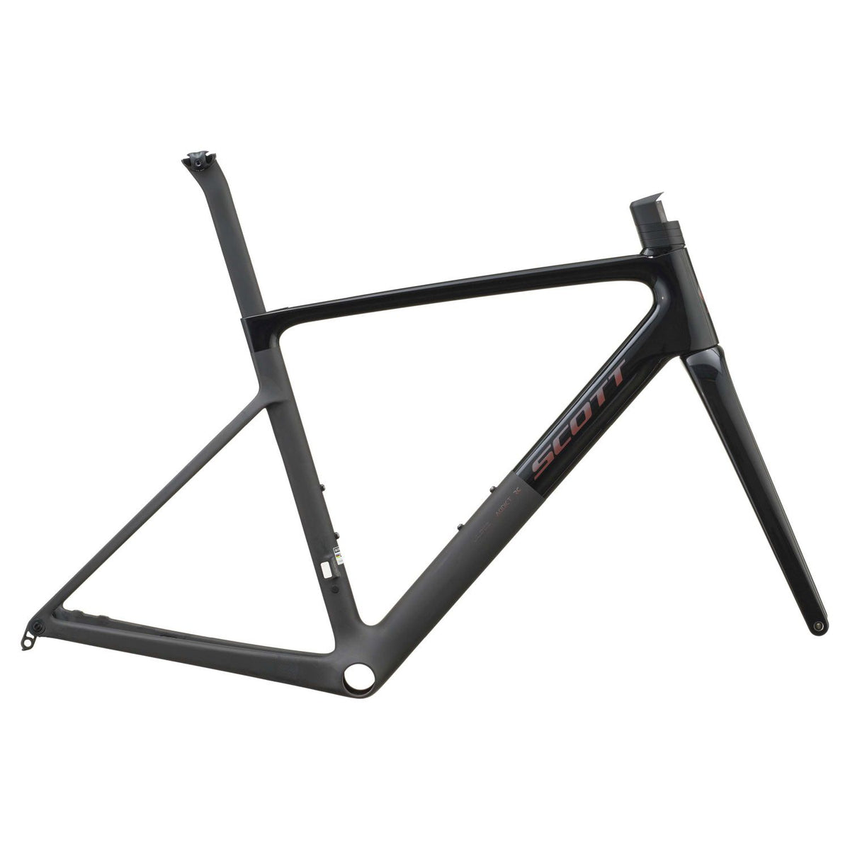 Cuadro Scott Addict RC Ultimate 2027 Piano Black/Carbon Black #2