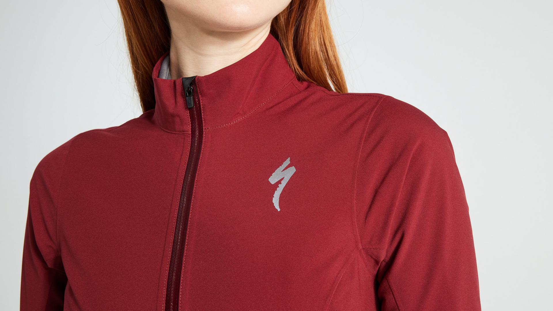 RBX Comp Chubasquero Specialized Mujer Maroon #4