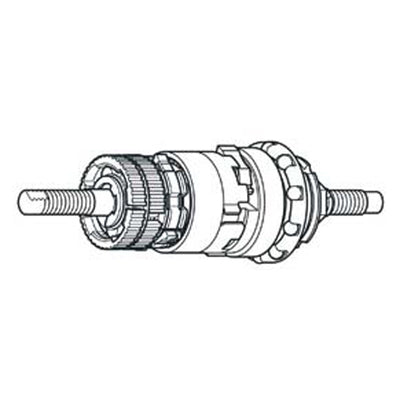 Conjunto Interno Shimano SG-3C40 175mm Plata