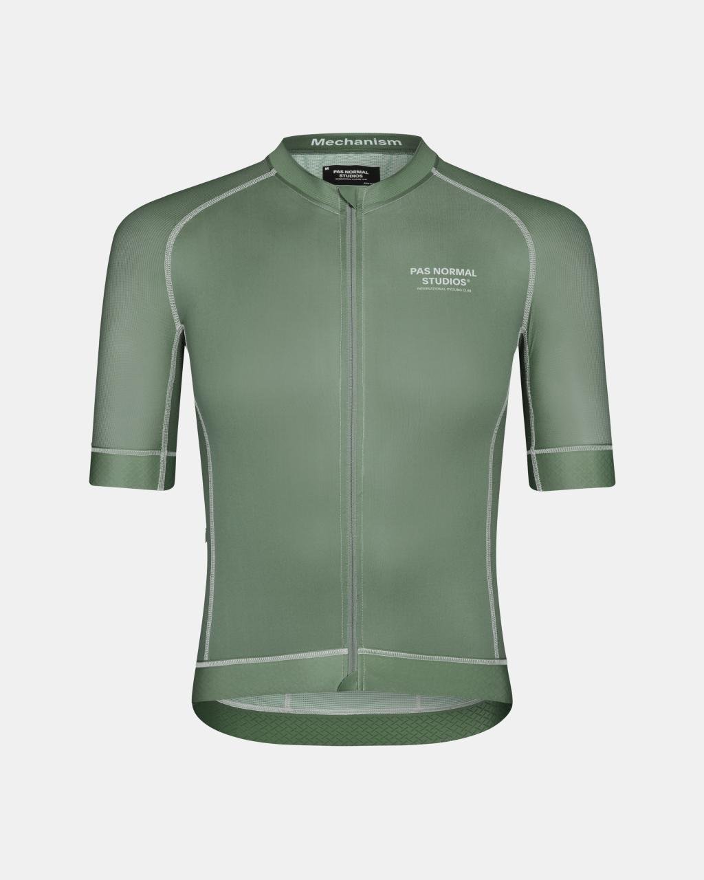 Maillot Manga Corta Pas Normal Studios Mechanism Hombre Khaki Green