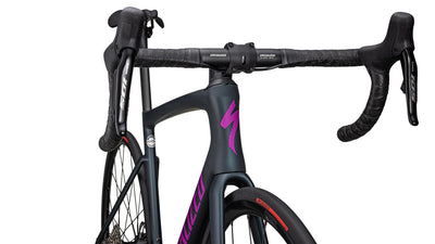 Bicicletas Carretera Tarmac SL7 Comp Shimano 105 Di2 Specialized 2023 Satin Metallic Deep Lake/Purple Orchid #5