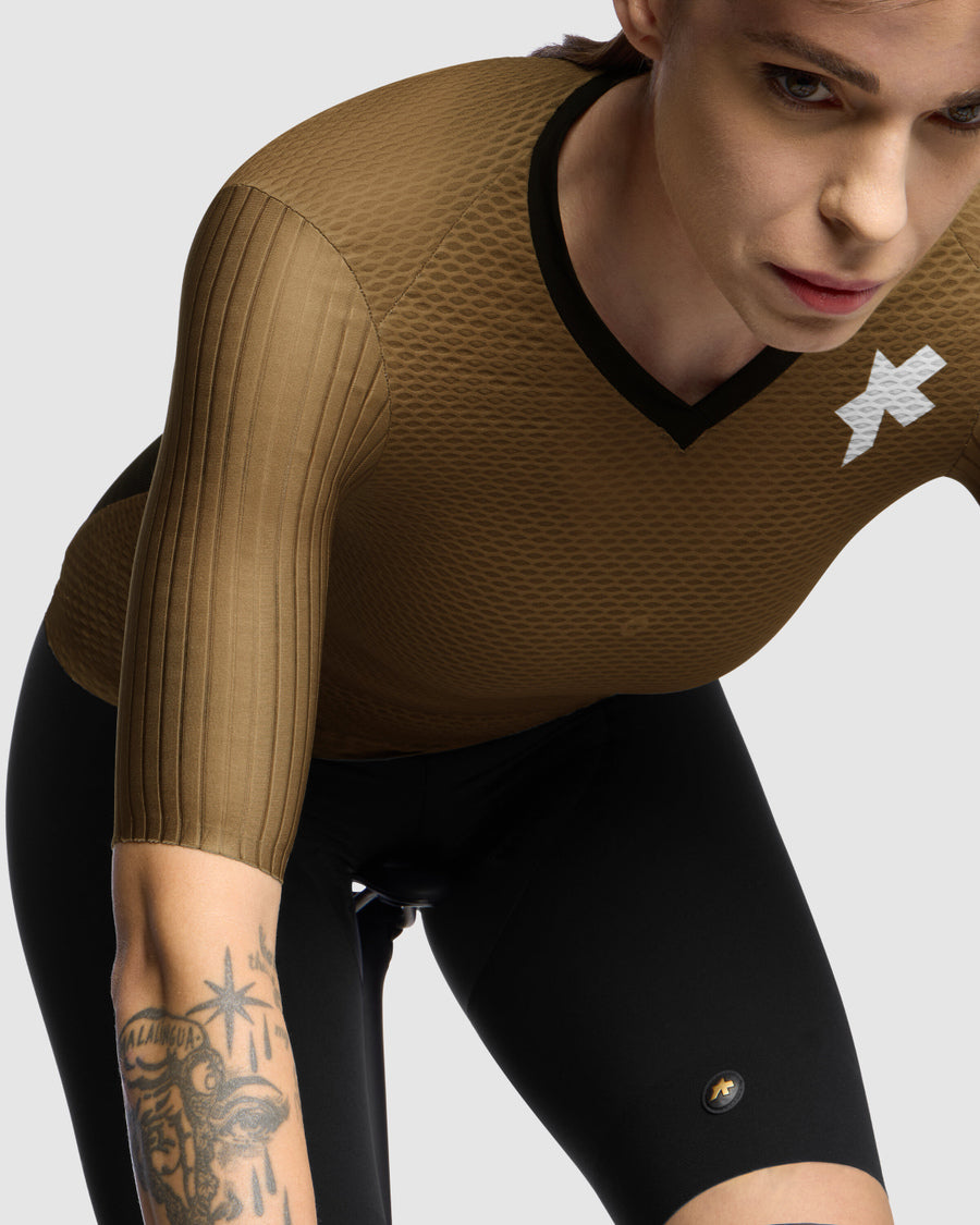 Maillot Manga Corta Assos Dyora RSV S11 Mujer Jupiter Gold #8