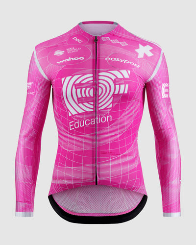 Maillot Manga Larga Assos Equipe RS LS S11 EF Hombre Pink EF #2
