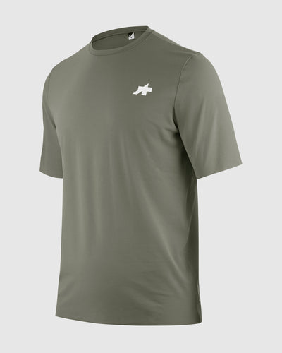 Camiseta Manga Corta Assos Tactical T5 Post Ride Hombre Edge Green #3