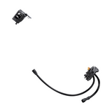 Shimano Steps Battery Mount BM-E8035 Lock Cylinder 400mm Gen. 1 Key Hole Black