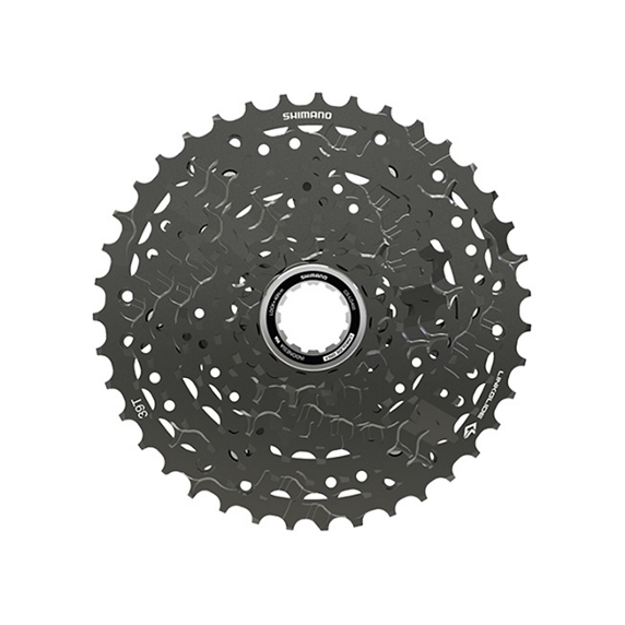 Shimano Cassette Piñones CS-LG400-10 10v 11-13-15-17-20-23-26-30-34-39d Negro