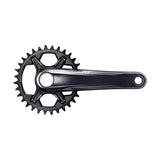 Crank Arms Shimano Deore XT FC-M8100-1 Hollowtech II 12s Without Bottom Bracket Black