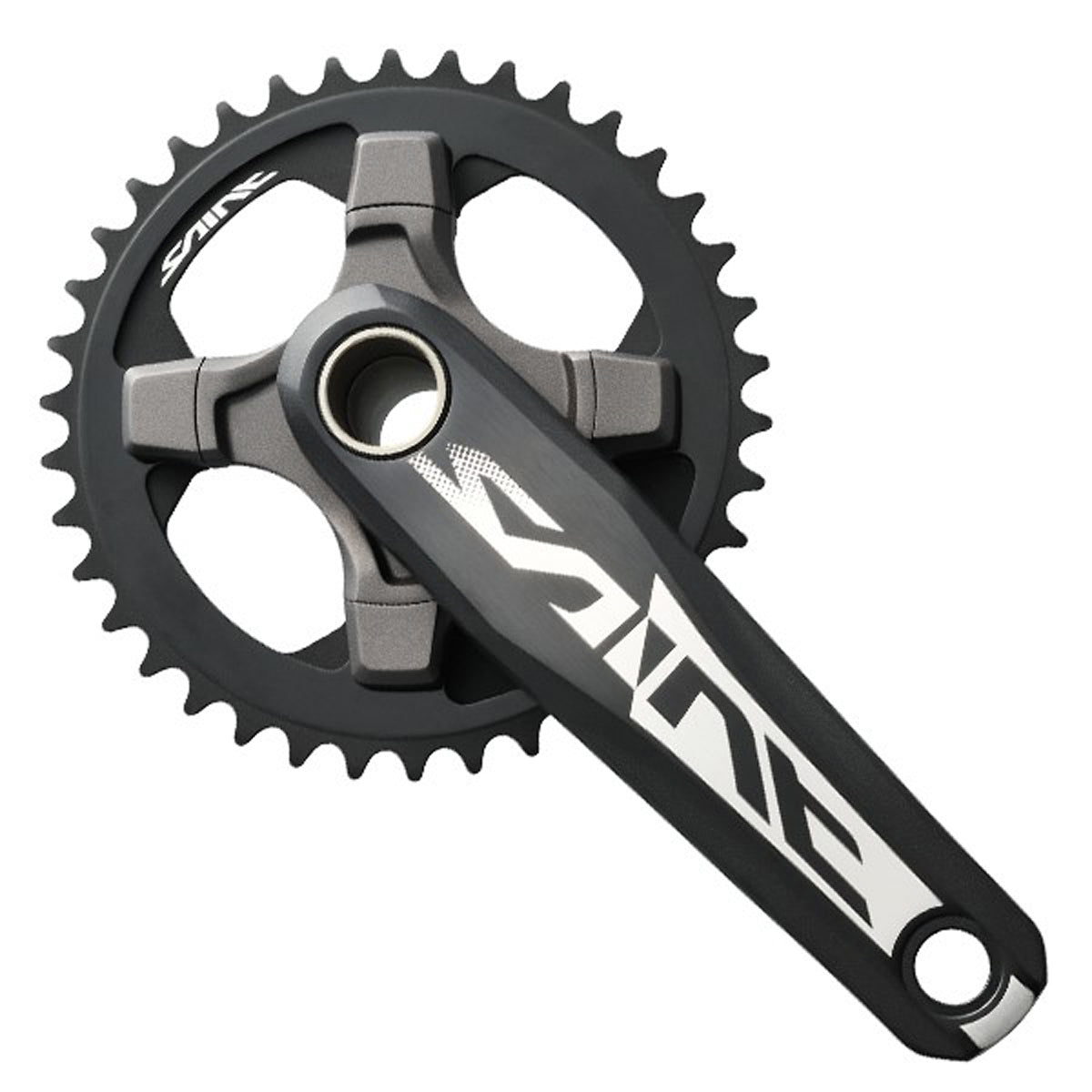 Juego Bielas/Plato Shimano Saint FC-M825 Hollowtech II 36d 10v Cazoletas BSA Negro