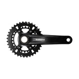 Crankset Shimano FC-MT610-2 36/26t 12s Without Bottom Bracket Black