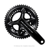 Crankset Shimano Dura-Ace FC-R9200 Hollowtech II 54/40t 12s Without Bottom Bracket Black