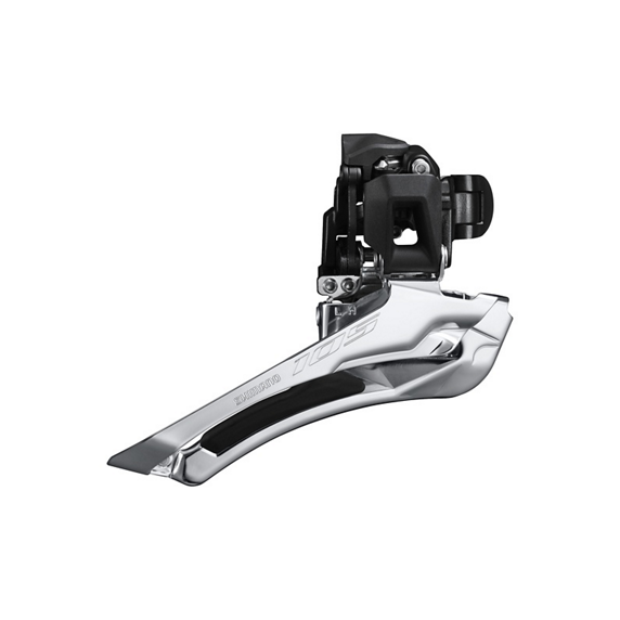 Desviador Delantero Shimano 105 FD-R7100-B Doble Down Swing Tipo Banda M 12v Gris