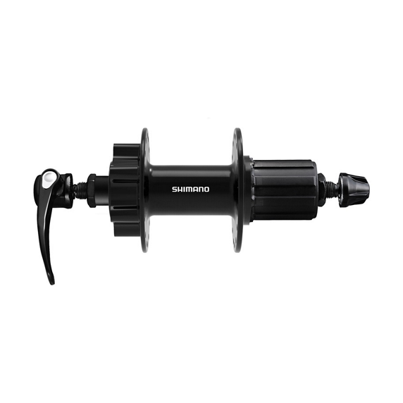Buje Trasero Shimano FH-QC300-HM Freno Disco Center Lock 8/11v 135/36 Negro