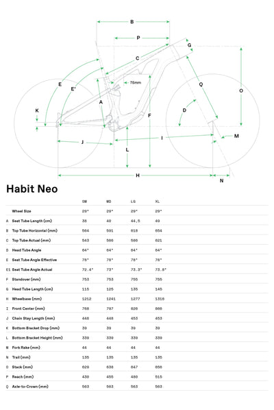Cannondale eMTB Habit Neo Carbon 1 Plata #7