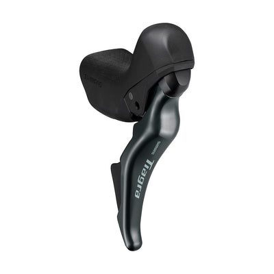 Kit Freno Disco Hidráulico Shimano Tiagra BR-4770/ST-4725 Trasero/Derecho Resina Aletas Sin Adaptador Latiguillo 1700mm Negro