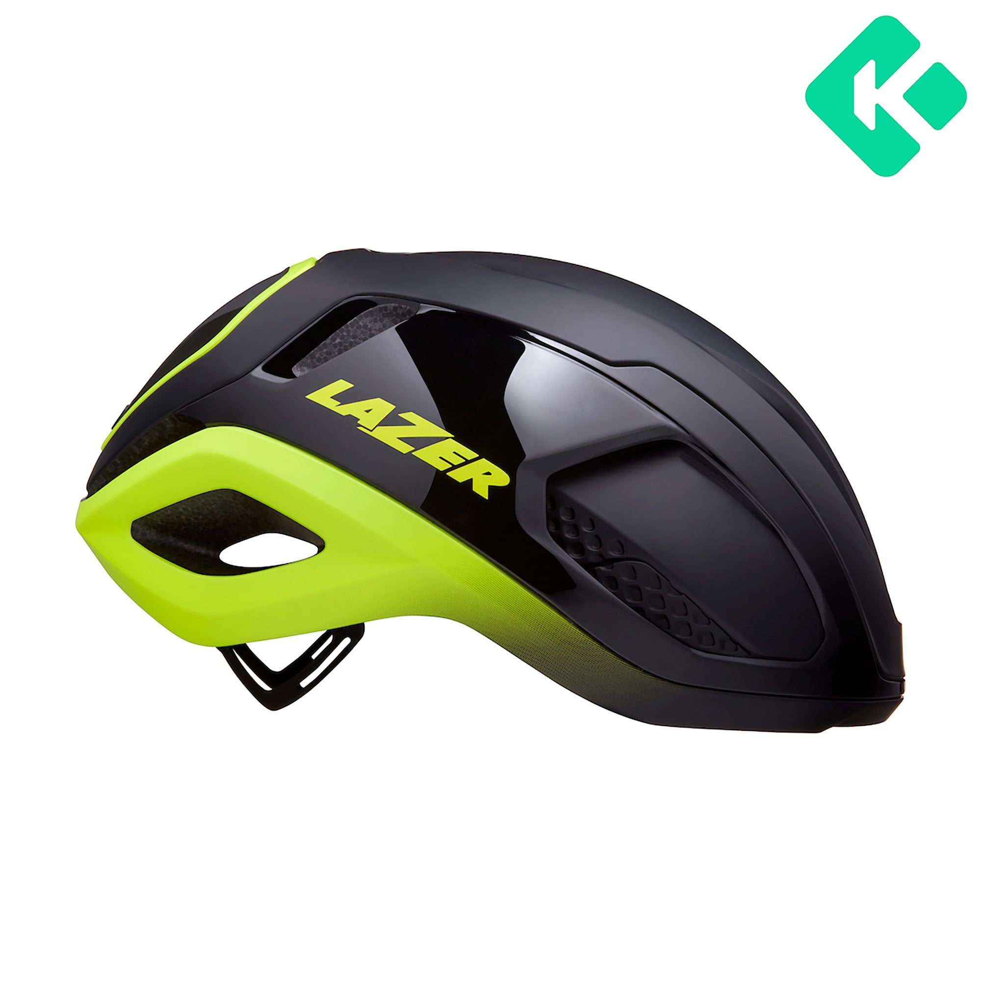 Casco Lazer Vento KC CE-CPSC Unisex Flash Yellow Black