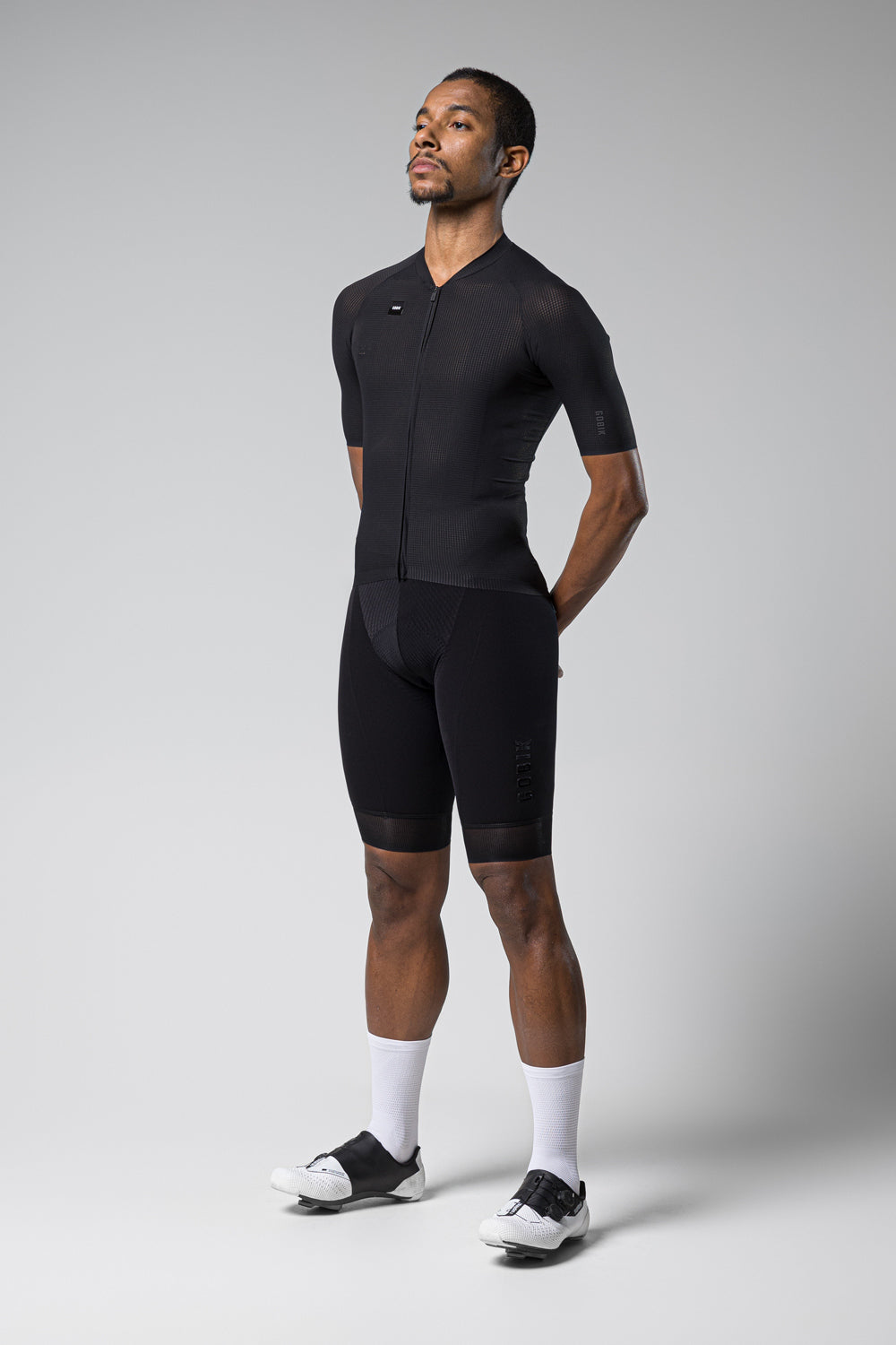 Maillot Manga Corta Phantom Gobik Unisex Jet Black